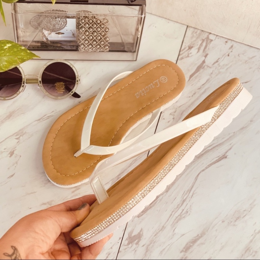 Platform Rhinestone Sandals 🌸 - Picture 3 of 3